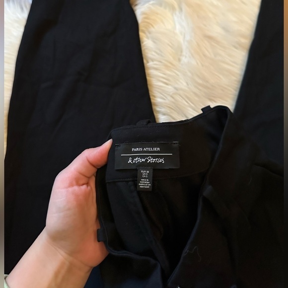 & OTHER STORIES Black Pleated Trousers - Picture 4 of 7